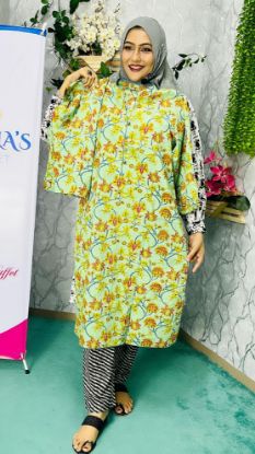 Picture of Two Piece CO-ORDS Cotton Dress Stylish Dress Comfortable Dress