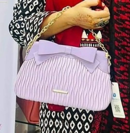 Picture of BAGCO Brand High Quality  ZIGZAG Surface Processing Leather Bag