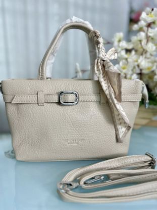 Picture of Fashion & Bags Premium Leather Beige Colour Bag