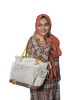 Picture of ZIN CAI ZI Fabrics Tote Bag With Pouch- 15 " x 13"