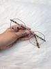 Picture of Elegant Metal Frame Ladies Glass