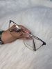 Picture of Elegant Metal Frame Ladies Glass