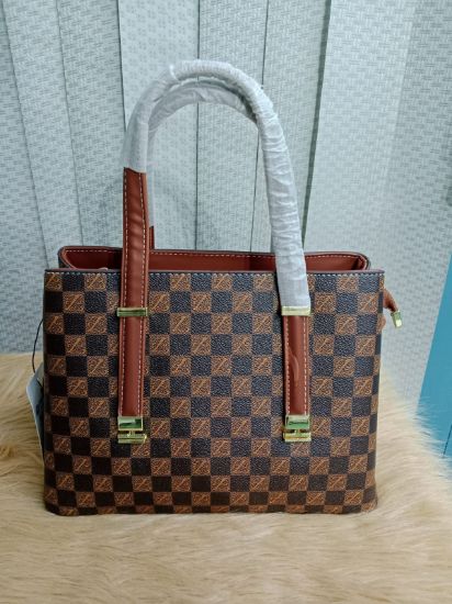 Picture of Premium Leather Hand Bag with Long Belt