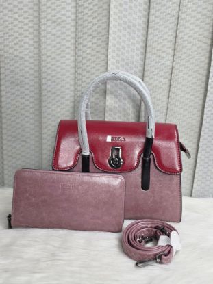 Picture of PEDRA Brand Premium Leather Hand Bag with Long Belt