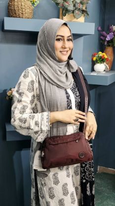 Picture of JIEHANG Brand Premium Fabric Crossbody Bag