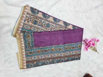 Picture of Giza Border Maheshwari Saree